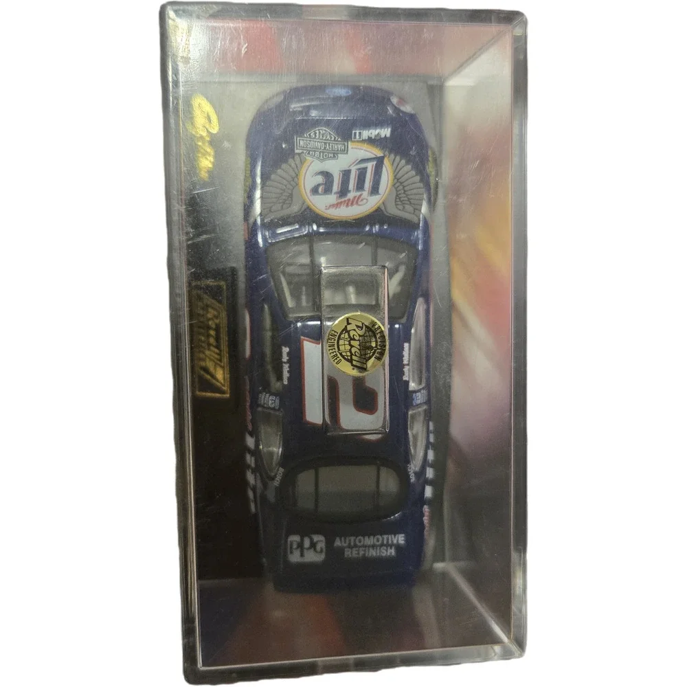 Rusty Wallace #2 Miller Lite 1:64 Revell Diecast - Display Case PPG Opening Hood